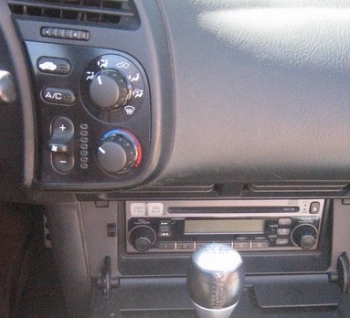 S2000 right side controls pod. Take note, aspiring designers