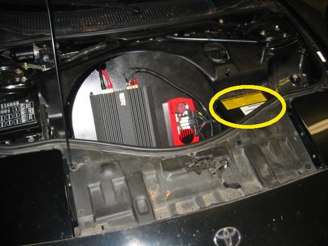 toyota mr2 battery location #5