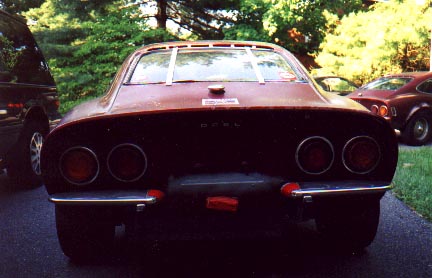 Rear view of #33
